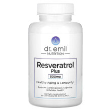 Resveratrol Plus, 500 mg, 60 Capsules (250 mg per Capsule)