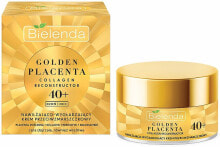 Anti-Aging-Gesichtscreme mit Kollagen und Präbiotika 40+ - Bielenda Golden Placenta Collagen Reconstructor