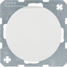 Accessories for sockets and switches berker Hager 47512089 - Type F - White - Plastic - Thermoplastic - 250 V - 16 A