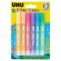 UHU Glitter Glue Shiny Клей с блеском D1641