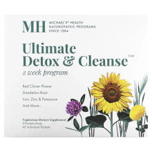 Растительные экстракты и настойки Michael's Naturopathic, Ultimate Detox & Cleanse, детокс и очищение, 42 пакетика