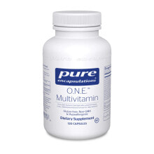 Vitamin and mineral complexes pure Encapsulations O.N.E.™ Multivitamin -- 120 Capsules
