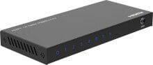 System przekazu sygnału AV MicroConnect Microconnect MC-HDMISPLITTER0104-4K rozgałęziacz telewizyjny HDMI