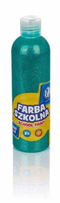 Купить краски для рисования для детей ASTRA: Astra Farba szkolna 250 ml brokatowa zielona (301217041)