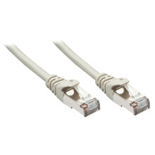 Кабели и разъемы для аудио- и видеотехники lindy 48340 сетевой кабель 0,3 m Cat5e F/UTP (FTP) Серый