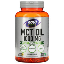 Sports, MCT Oil, 1,000 mg, 150 Softgels