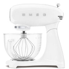 Миксер планетарный Smeg 50’s Style SMF13WHEU 4,8 л белый