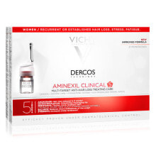 Products for special hair and scalp care многоцелевое средство против выпадения волос для женщин Dercos Aminexil Clinical 5 x 21 6 мл