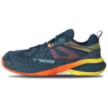 Victor Badminton Shoes Unisex Low-Top Blue/Orange