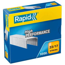 RAPID 23/17 mm x1000 Strong Galvanized Staples