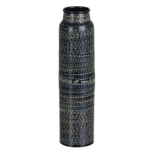 Vase Black Aluminium 9 x 9 x 35,5 cm