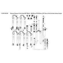 ROCKSHOX Recon XC/SL/Race 80/120 mm Rebound Damper+Sealhead