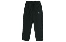 Nike As M Nk Dry Pant Team Woven 梭织跑步训练长款针织运动裤 男款 黑色 / Брюки Nike Team Woven 927381-013