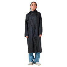 NOISY MAY Sky Long A-Line Rain Jacket