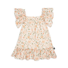 Купить детские платья и юбки для малышей Gerber: Modern Moments by Gerber Dress W/Ruffles Toddler Girl 2T Multicolor 100% Cotton