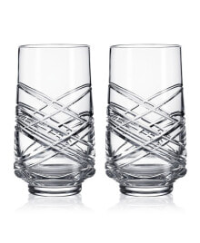 Aran Hiball Glasses, Set of 2