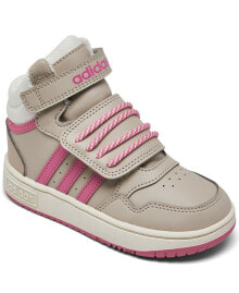 adidas toddler Kids Hoops 3.0 Mid Classic Casual Sneakers from Finish Line