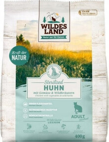 Wildes Land Wildes Land Cat Classic Adult Sterilised Huhn 400g