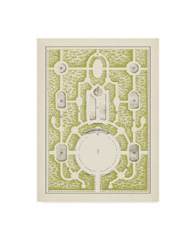 Trademark Global j.F. Blondel Green Garden Maze I Canvas Art - 15