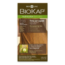 Краска для волос BioKap NUTRICOLOR DELICATO - Hair color - 7.33 Blond Golden wheat 140 ml