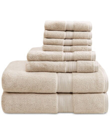 Madison Park Signature solid 8-Pc. Bath Towel Set