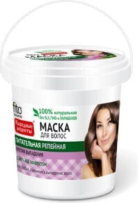 Средства для ухода за волосами Fitocosmetics Folk Recipes Nourishing Burdock Hair Mask Питательная репейная маска для волос 155 мл