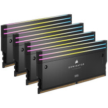 Купить модули памяти (RAM) Corsair: Corsair Dominator Titanium DDR5-6400, CL32, XMP - 64 GB Quad-Kit, schwarz