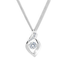 Ювелирные колье Beautiful necklace with crystals and zircons M43066