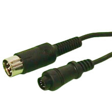 EUROCONNEX 1408 Mini DIN 8P A DIN 6P Cable 1.5 m