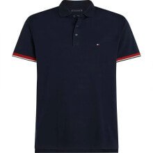 TOMMY HILFIGER Interlock Detail Regular short sleeve polo