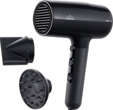 Hair dryers and hair brushes