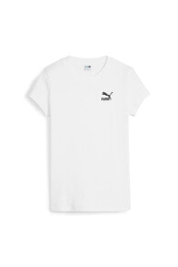 Classics Kadın Beyaz Günlük Stil T-Shirt 62426402