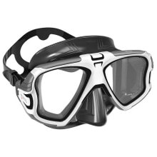 Masks and snorkels for scuba diving