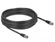 Комплектующие для сетевого оборудования DeLOCK 80085 коаксиальный кабель 10 m BNC Черный