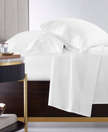 Hotel Collection italian Percale Sateen Cuff 4-Pc. Sheet Set, Queen, Created for Macy's