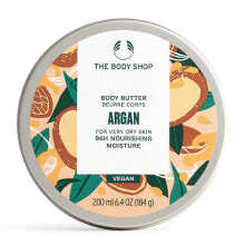 Масла для тела the Body Shop Argan Body Butter Аргановое масло для очень сухой кожи 200 мл
