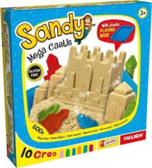 Кинетический песок для лепки для детей Leaf Kinetic sand + 600g molds