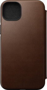 Nomad Nomad Leather MagSafe Folio, brown - iPhone 14 Plus