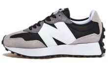 New Balance NB 327 舒适 耐磨 低帮 跑步鞋 男女同款 黑灰 / Кроссовки New Balance NB 327 MS327BD