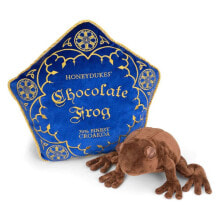 NOBLE COLLECTION Harry Potter Chocolate Frog Cushion And Plush Set