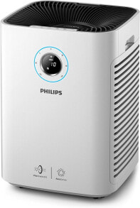 Philips AC5659/10 Air Purifier Connected, (for Allergy Sufferers, up to 130m², CADR 500 m³/h, AeraSense Sensor, with App Control), White