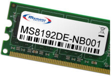 Модули памяти (RAM) memory Solution MS8192DE-NB001 модуль памяти 8 GB