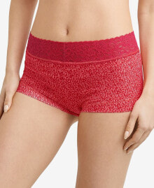 Maidenform cotton Dream Lace Boyshort Underwear 40859