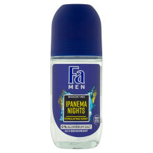 Дезодоранты fa Ipanema Nights Roll-On Deodorant Шариковый мужской дезодорант 50 мл