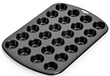 Kaiser 23 0064 6237 - Muffin pan - Rectangular - Fluted surface - 230 °C - Black - Cast aluminium