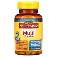Натуре Маде, мультивитамины для мужчин, 90 таблеток