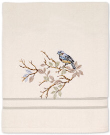 Avanti love Nest Cotton Embroidered Fingertip Towel