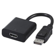 Gembird A-DPM-HDMIF-002 кабельный разъем/переходник DisplayPort HDMI Черный