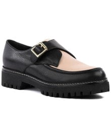 Купить черные женские балетки Seychelles: Seychelles Catch Me Leather Loafer Women's