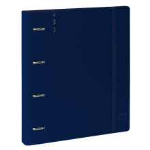 Ring binder Safta Dark blue Dark blue